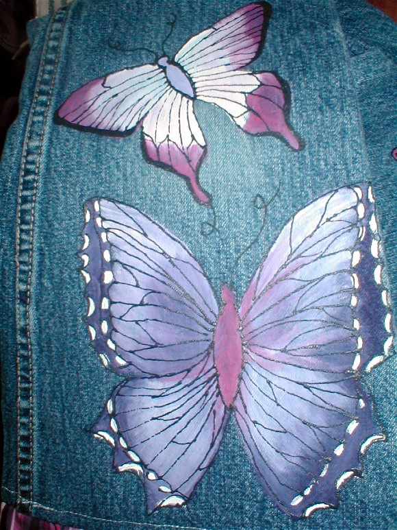 dollhouse butterfly low rise jeans