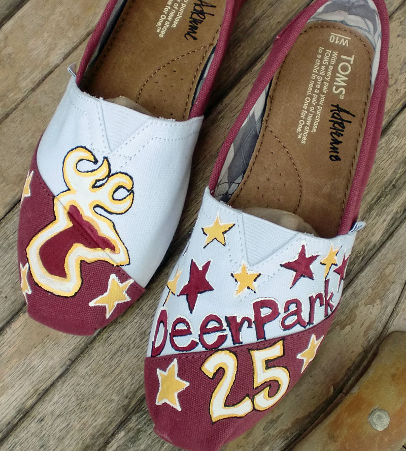 Maroon and Gold Spirit TOMS Maroon and Gold Spirit TOMS