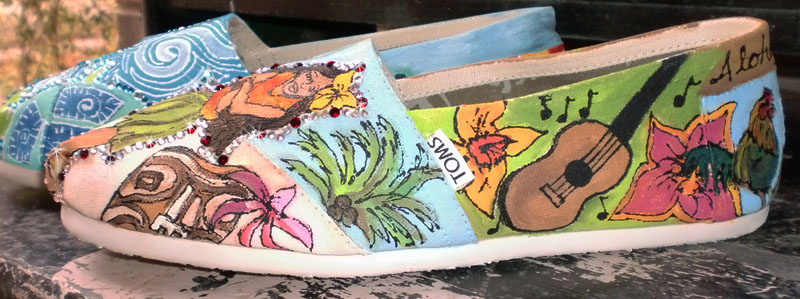 Old Hawaii inspired custom toms ukuele Old Hawaii inspired custom toms