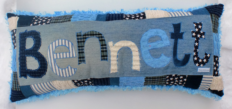 Custom Name PILLOW  "Bennett"