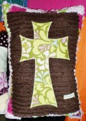 Custom Name PILLOW  Cross