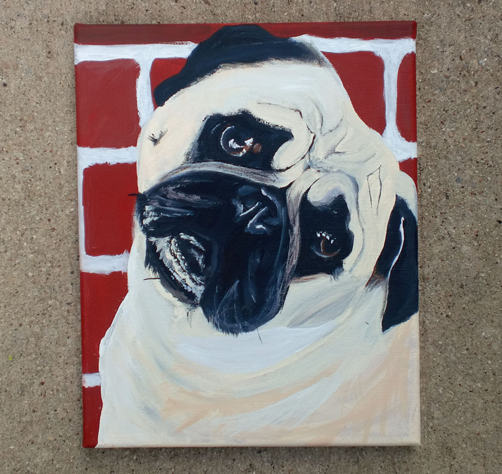Painted Pet Portrait