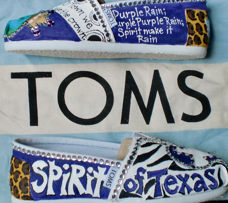 Spirit of Texas World Competition design 2 with zebra print Spirit of Texas TOMS