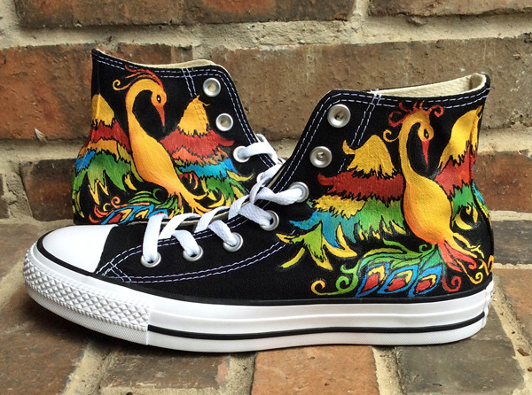Custom Painted Converse Chuck Taylors 